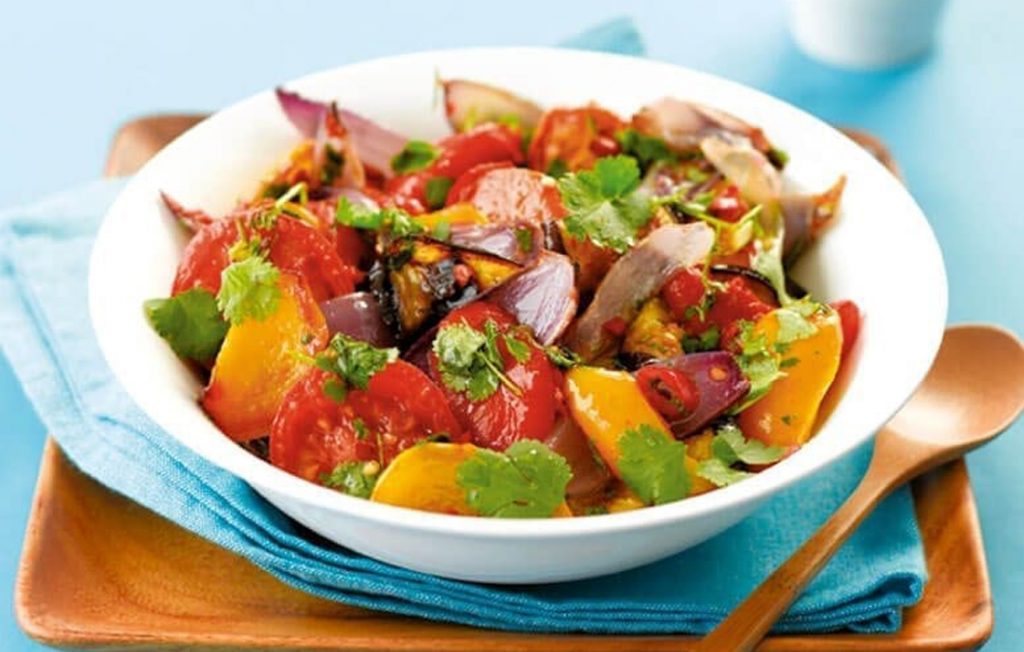 Warm Thai-spiced salad Warm Thai-spiced salad
