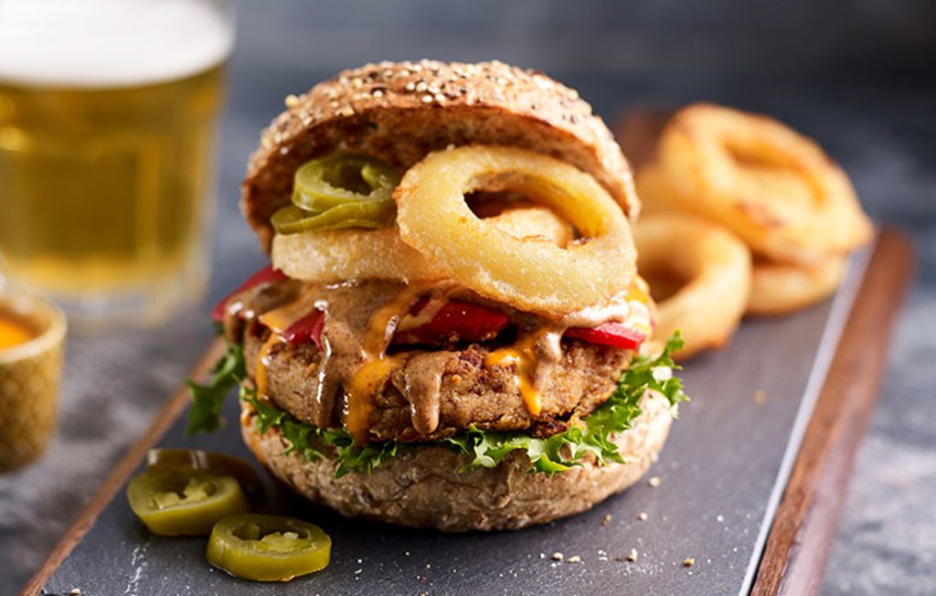 Sweet potato and almond butter burger Sweet potato and almond butter burger