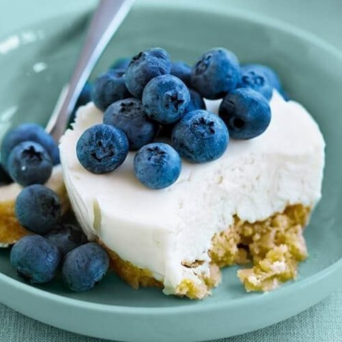 Cheesecake made healthier