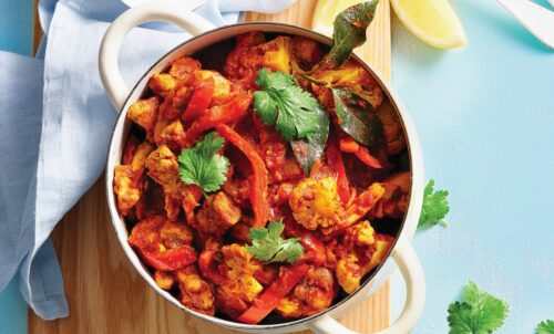 Chicken and cauliflower curry