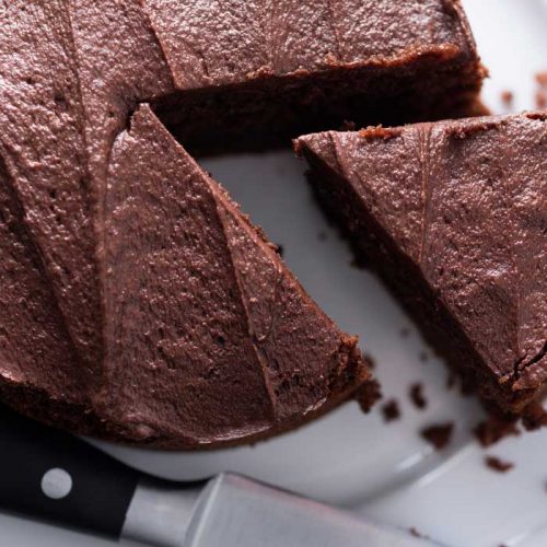 Gluten-free Mississippi mud cake