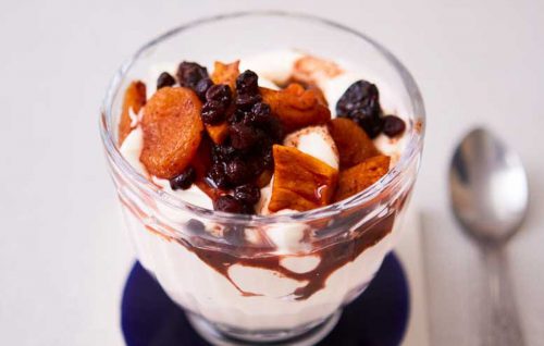 Winter fruit compote