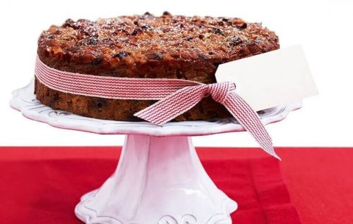 Really fruity Christmas cake