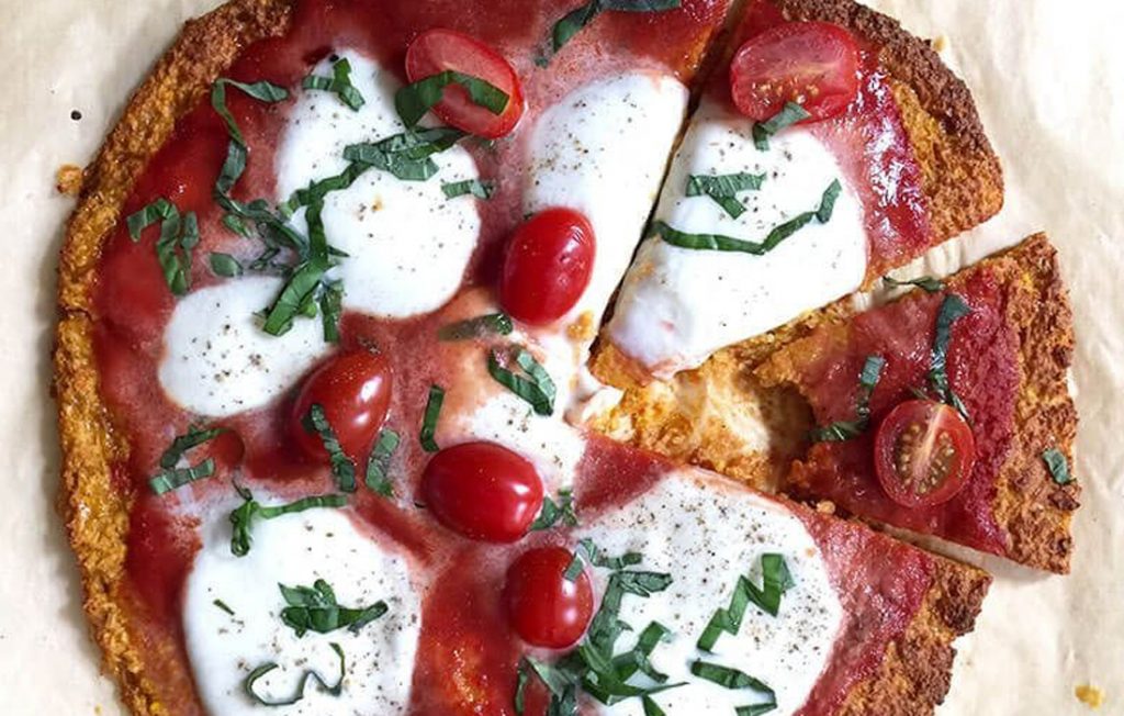 Gluten-free sweet potato pizza base Gluten-free sweet potato pizza base