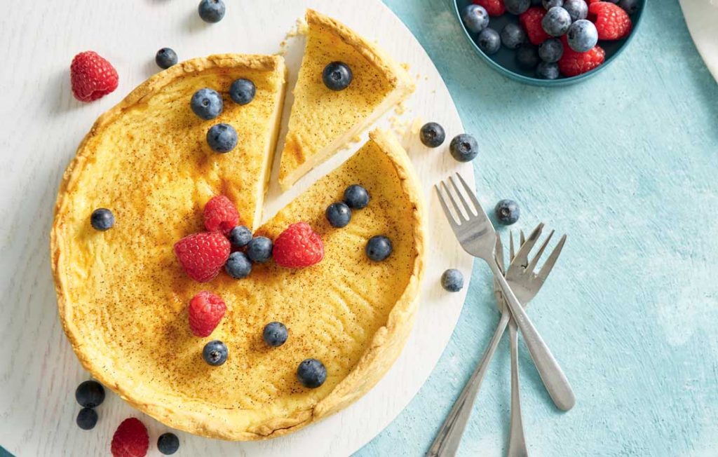 Classic custard tart Classic custard tart