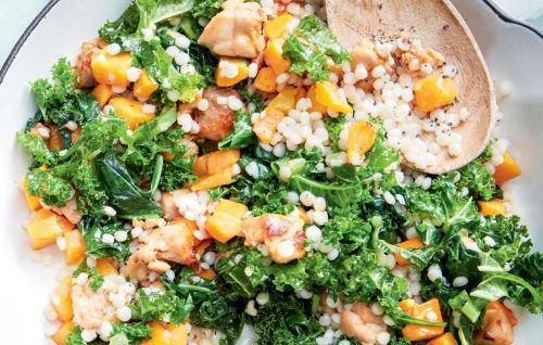 Chilli-lime chicken couscous