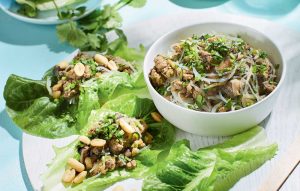 San choy bau with turkey mince