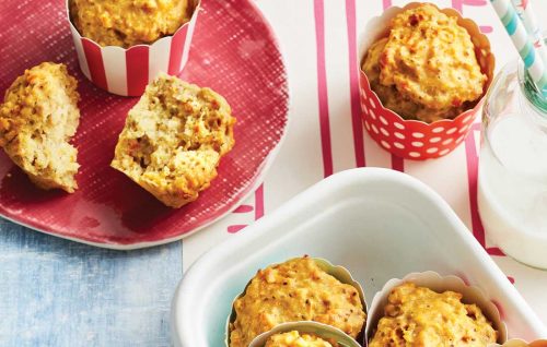 Orange chia muffins