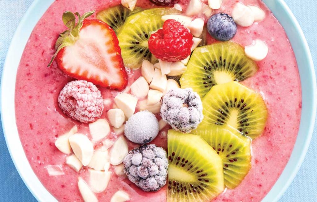 Spiced cherry smoothie bowl Spiced cherry smoothie bowl