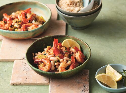 Lemon prawns