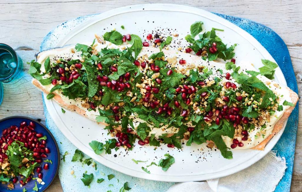 Tarator-style baked salmon Tarator-style-baked-salmon