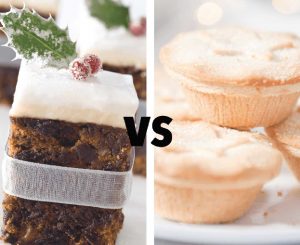 Which is healthier: Christmas cake or a mince pie?