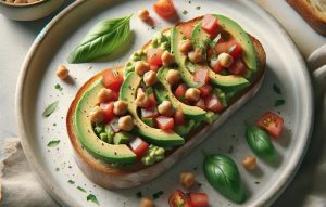 Breakfast bruschetta