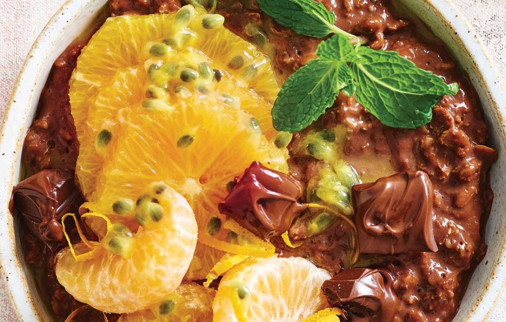 Dark chocolate orange oats Dark chocolate orange oats