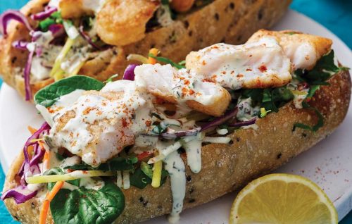 Smoky fish dogs