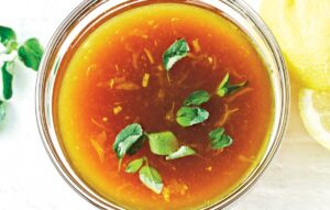Lemon, garlic and herb marinade