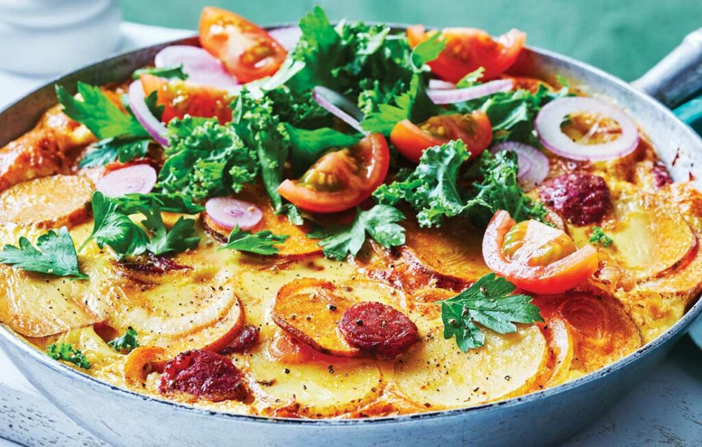 Spanish-style tortilla Spanish-style tortilla
