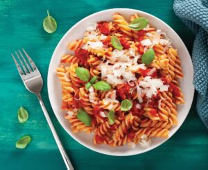 Which pasta has the most fibre?