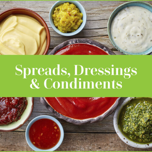 Spreads, dressings & condiments
