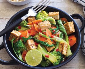 Speedy meat-free recipes for one