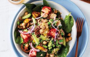 Chickpea and tuna salad