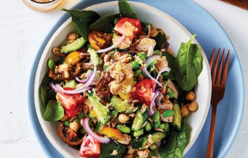 Chickpea and tuna salad