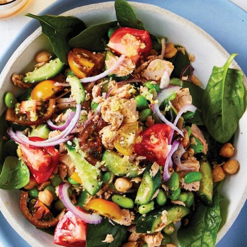 Chickpea and tuna salad