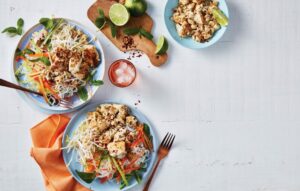 Tofu larb