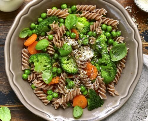 simple meals for singles - wholemeal pasta