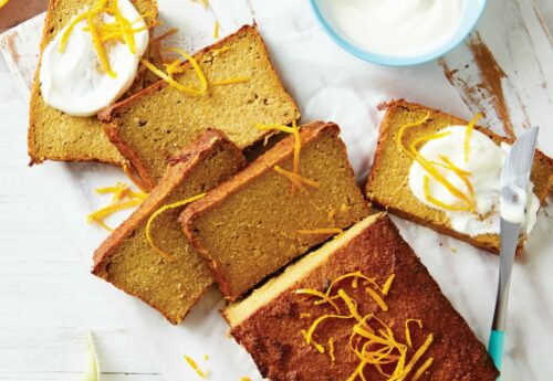 Orange and (sshhhh!) cauliflower loaf