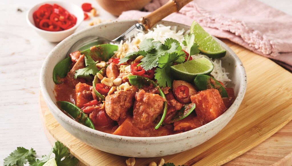 Massaman chicken curry Massaman chicken curry