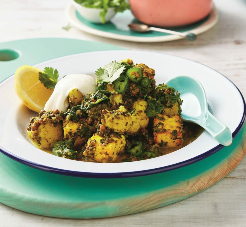 Spinach and vegetable saag Spinach and vegetable saag