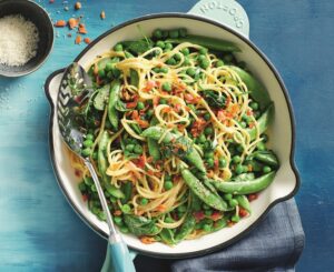 Vegetable carbonara