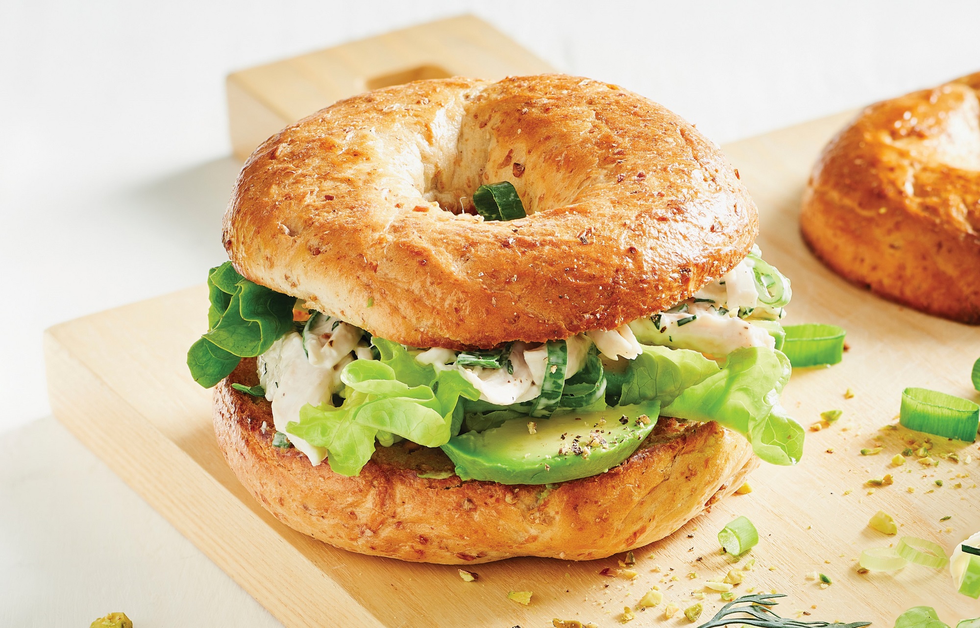 Chicken Bagel