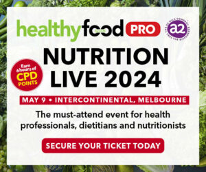 Nutrition Live coming to Melbourne May 9