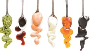 How much energy in dressings?