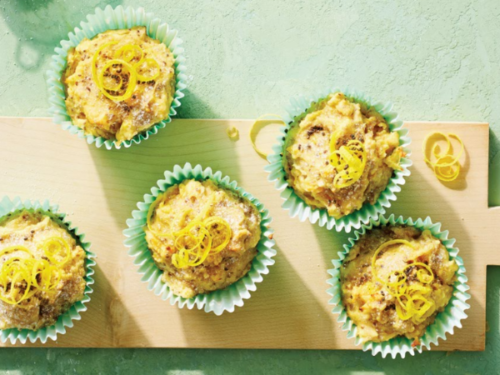 Lemon chia muffins