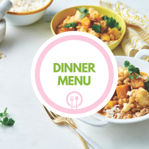 Week two dinner options