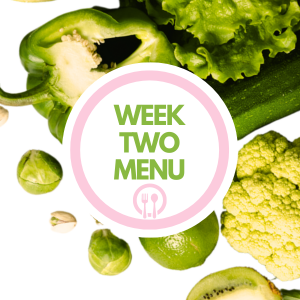 Week two menu