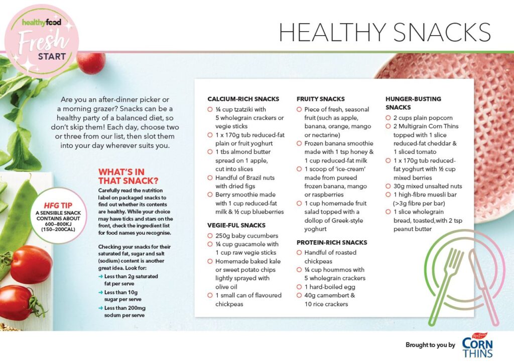 snack list
