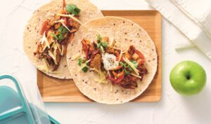 Fajita chicken wrap