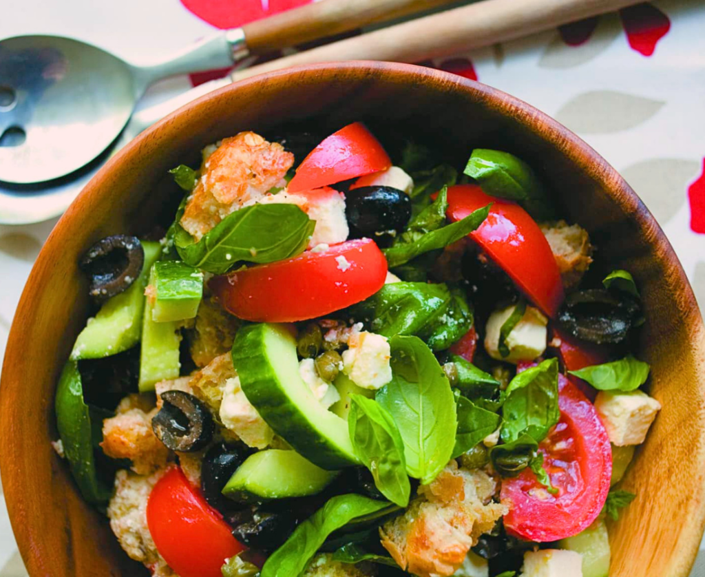 Mediterranean-style salad Mediterranean-style salad