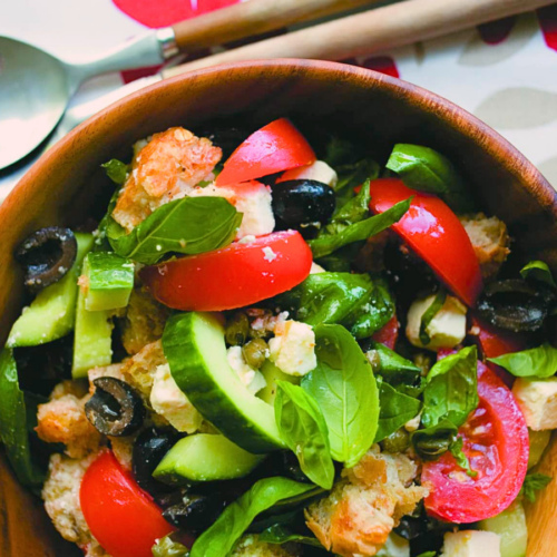 Mediterranean-style salad