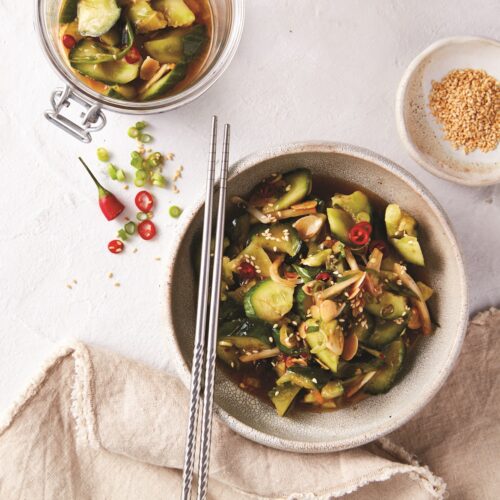 Cucumber salad