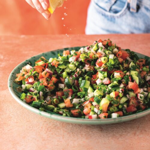 Shirazi chopped salad