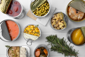 Canned vegetables: How to keep the salt in check