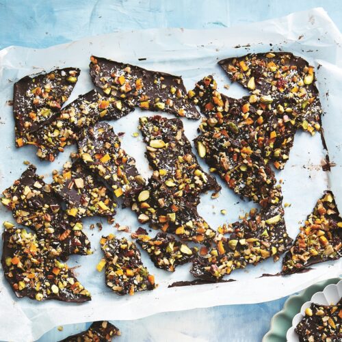 Nutty coconut rocky road