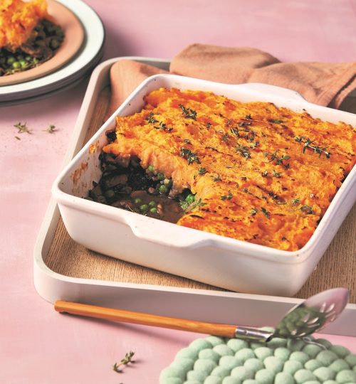 Vegan shepherd’s pie