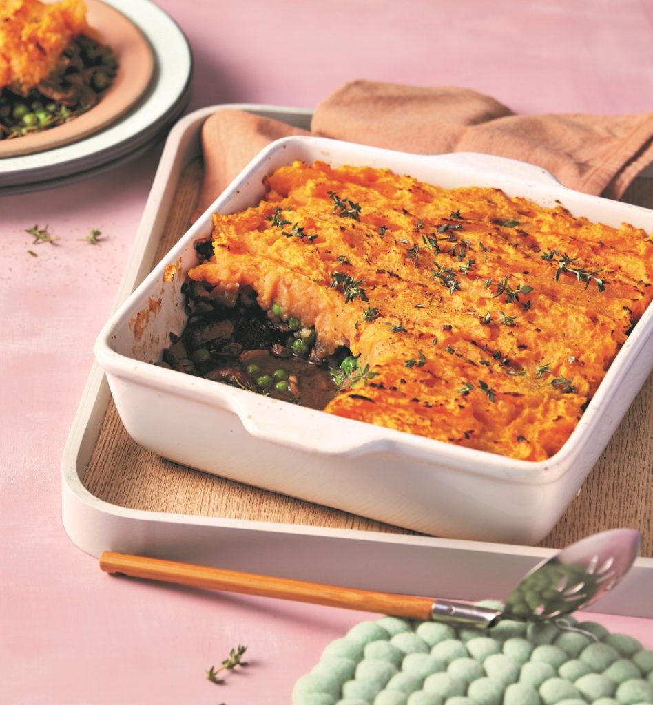 Vegan shepherd’s pie
