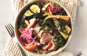 Pork burrito bowls